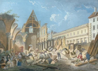Sloop van het Couvent des Cordeliers, c.1802